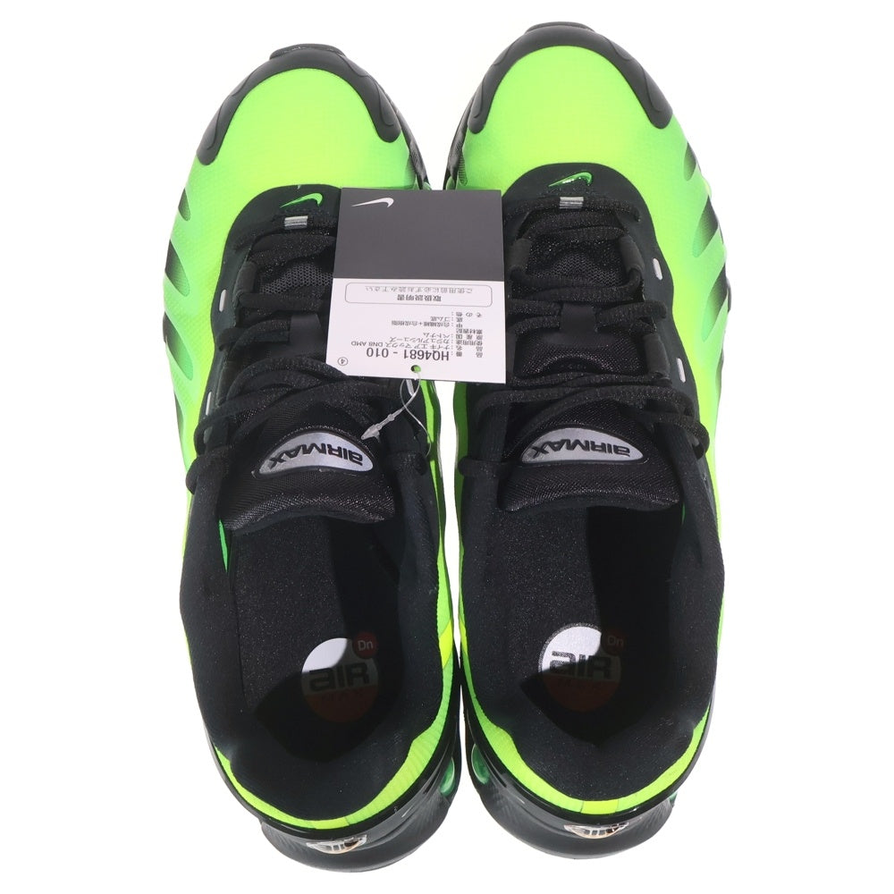 NIKE(ナイキ) AIR MAX DN8 BLACK GREEN STRIKE VOLT BLACK エアマックスDN8 US9.5/27.5cm HQ4681-010 ローカットスニーカー グリーン