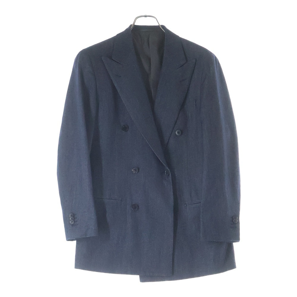 TOMORROWLAND(トゥモローランド) Lanificio T.G. di Fabio ラニフィーチョ・ティ・ジー・ディ・ファビオ ウール混テーラードジャケット スラックスパンツ セットアップスーツ ネイビーBWB-2162-1