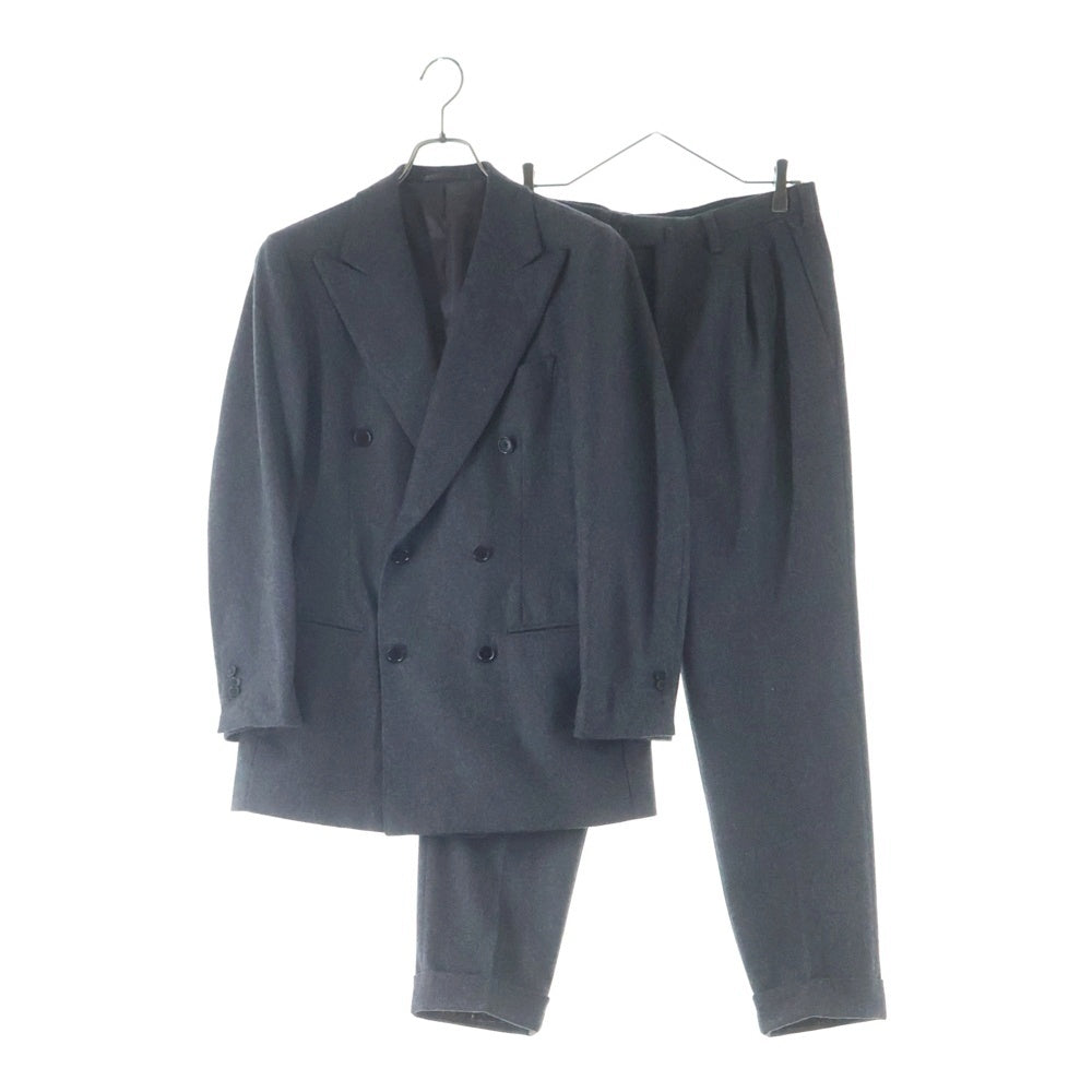 TOMORROWLAND(トゥモローランド) WILLIAM HALSTEAD ウィリアムハルステッド ウールテーラードジャケット スラックスパンツ セットアップスーツ ダークグレーBWB-2162-1