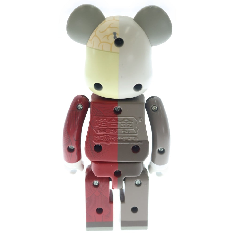 MEDICOM TOY(メディコムトイ) 超合金 BE@RBRICK KAWS ベアブリック カウズ 人体模型 200% ブラウン