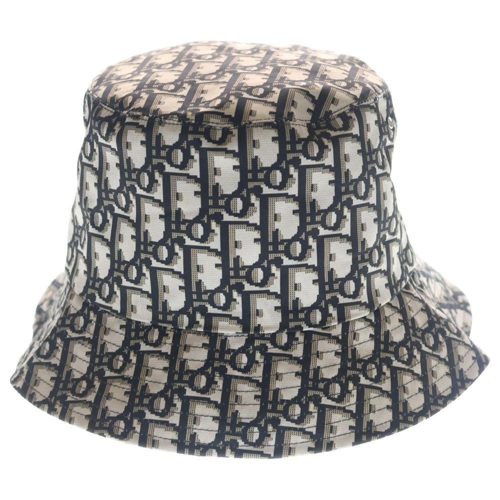Christian Dior(クリスチャンディオール) Teddy-D リバーシブル ボブハット バケットハット オブリーク 95TDD923A130_C900 ブラック レディース