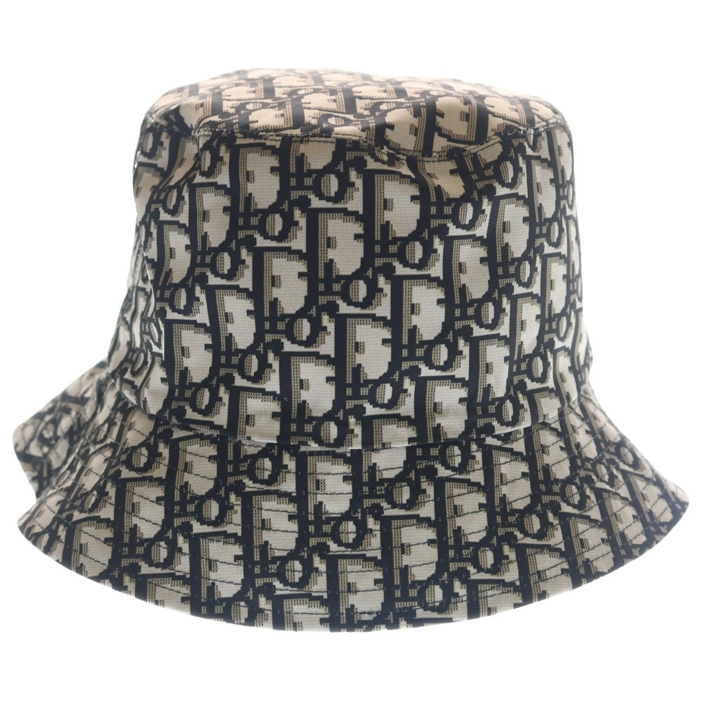 Christian Dior(クリスチャンディオール) Teddy-D リバーシブル ボブハット バケットハット オブリーク 95TDD923A130_C900 ブラック レディース