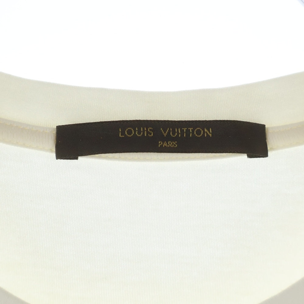 LOUIS VUITTON(ルイヴィトン) 16AW Christopher Nemeth クリストファーネメス RM152M H8Y19WCMS クルーネックTシャツ ホワイト