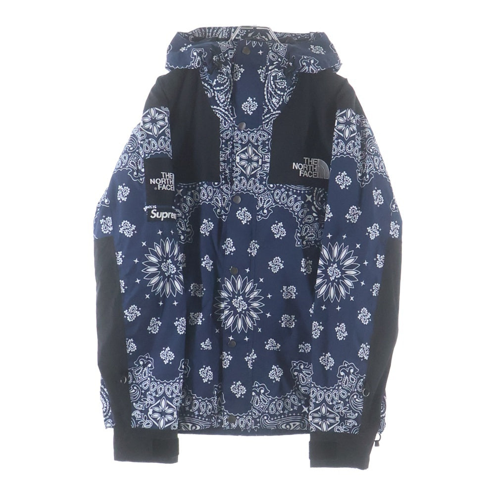 SUPREME(シュプリーム) 14AW Bandana Mountain Parka バンダナマウンテンパーカー NP51400I マウンテンパーカー ネイビー
