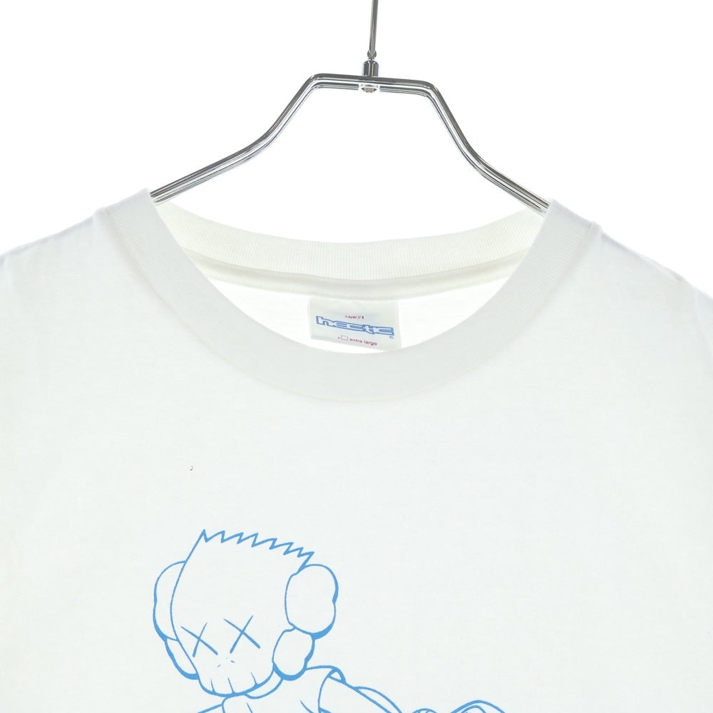 MAD HECTIC(マッドヘクティク) 90s-00s ×KAWS 1999 Japan Exclusive Simpson Skate Tee クルーネックTシャツ ホワイト