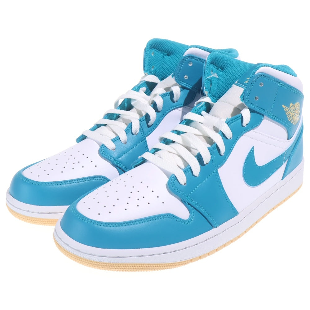NIKE(ナイキ) AIR JORDAN 1 MIDD AQUATONE DQ8426-400 エアジョーダン1 ミッド アクアトーン ホワイト/ブルー 30cm/US12