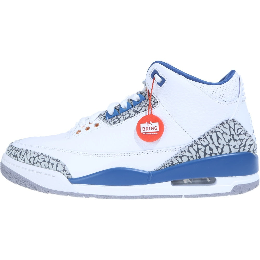 NIKE(ナイキ) AIR JORDAN 3 RETRO RACER BLUE CT8532-145 エアジョーダン3 レトロ レーサー ブルー ハイカットスニーカー US12/30cm ホワイト/ブルー