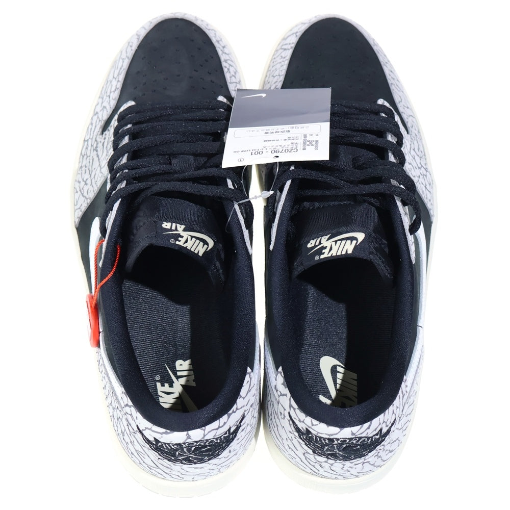 NIKE(ナイキ) AIR JORDAN 1 RETRO LOW OG BLACK CEMENT エアジョーダン1 レトロ ブラックセメント ローカットスニーカー グレー/ブラック US12/30cm CZ0790-001