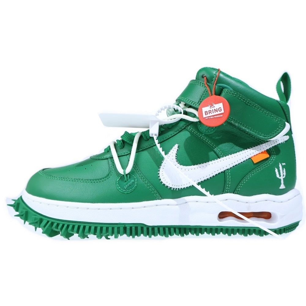 OFF-WHITE(オフホワイト) AIR FORCE 1 MID SP LTHR エアフォース1 SP LTHR ミッドカットスニーカー グリーン US10/28cm DR0500-300