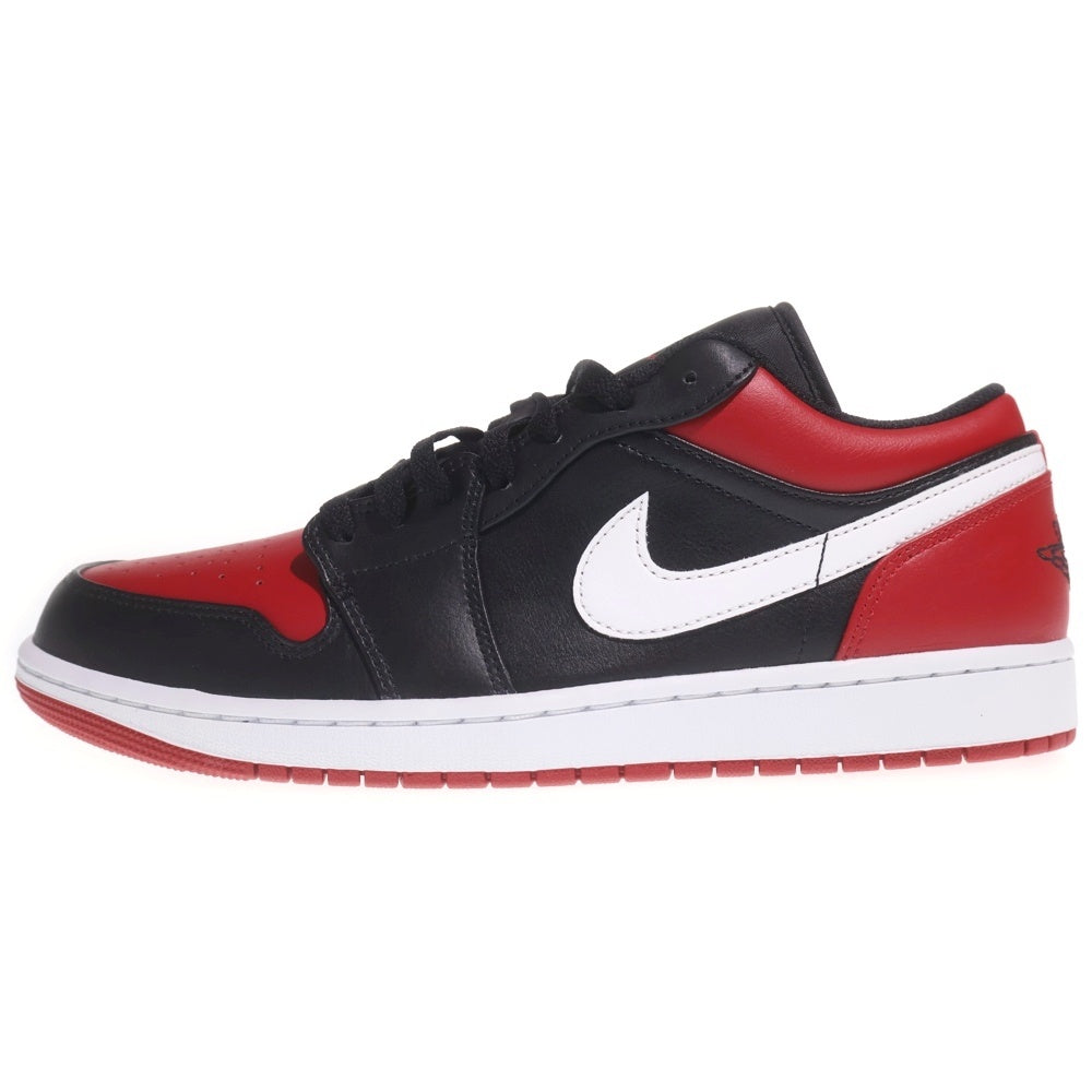 NIKE(ナイキ) AIR JORDAN 1 LOW BRED エアジョーダン 1 ブレッド ローカットスニーカー レッド/ブラック 29cm/US11 553558-066