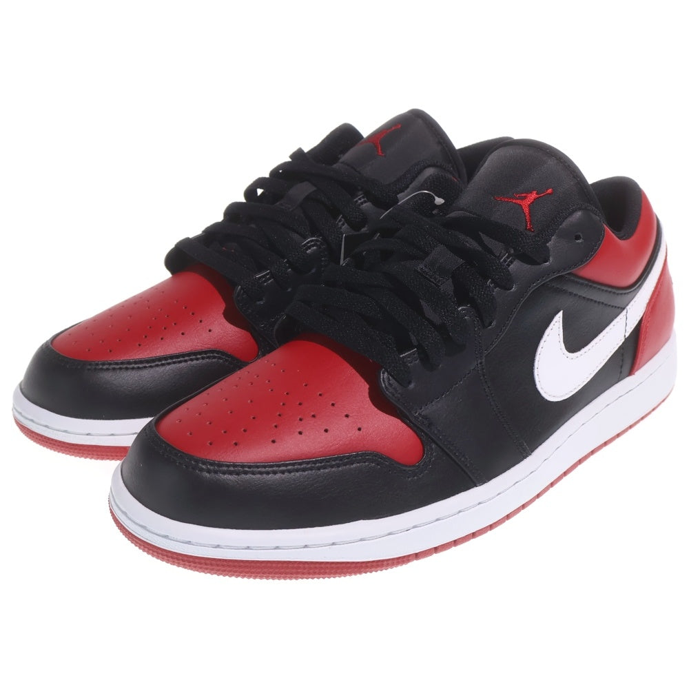 NIKE(ナイキ) AIR JORDAN 1 LOW BRED エアジョーダン 1 ブレッド ローカットスニーカー レッド/ブラック 29cm/US11 553558-066
