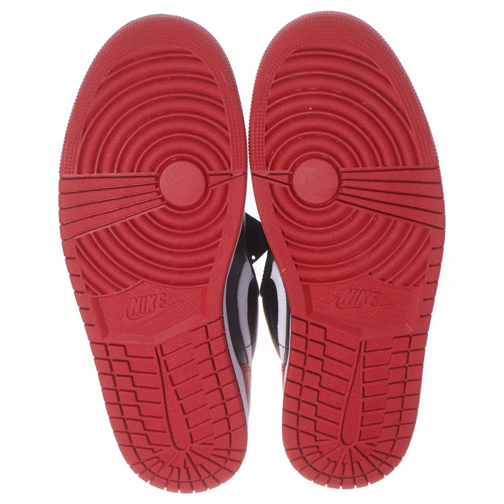 NIKE(ナイキ) AIR JORDAN 1 LOW BRED エアジョーダン 1 ブレッド ローカットスニーカー レッド/ブラック 29cm/US11 553558-066