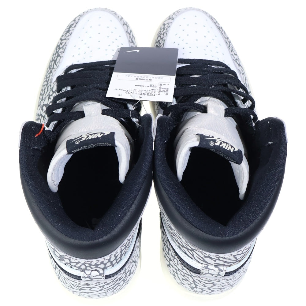 NIKE(ナイキ) AIR JORDAN 1 HIGH OG WHITE CEMENT エアジョーダン1 ホワイトセメント ハイカットスニーカー ホワイト/ブラック US10.5/28.5cm DZ5485-052