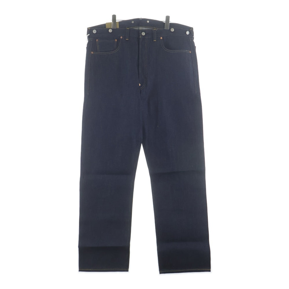 Levi's VINTAGE CLOTHING(リーバイス ビンテージ クロージング) LVC 1933 501 JEANS 33年モデル 復刻 赤タブ無 サスペンダーボタン W38 L34 デニムパンツ インディゴ