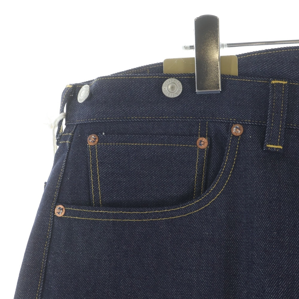 Levi's VINTAGE CLOTHING(リーバイス ビンテージ クロージング) LVC 1933 501 JEANS 33年モデル 復刻 赤タブ無 サスペンダーボタン W38 L34 デニムパンツ インディゴ