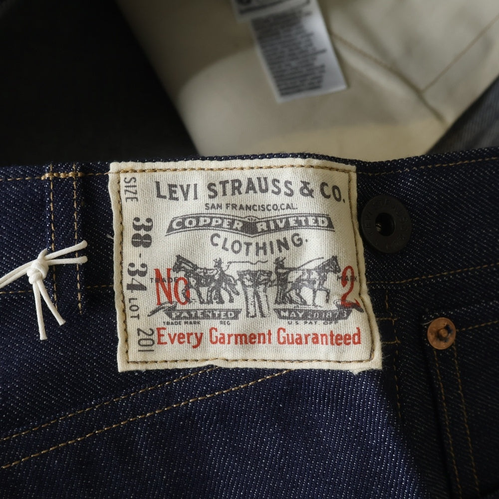 Levi's VINTAGE CLOTHING(リーバイス ビンテージ クロージング) 1920s Lot 201 LIMITED EDITION 542/800 世界800本限定 LVC 1920年代 復刻 シンチバッグ PC9-00ILB-0000/PO-4515047675