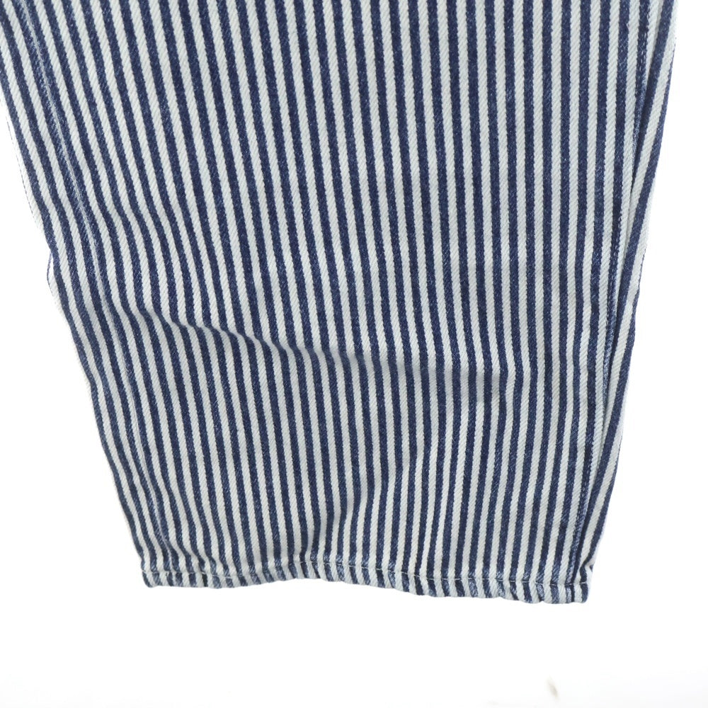 Levi's(リーバイス) ×NIGO Hickory Stripe 501 ヒッコリー 赤耳 BIGE ダブルネーム ストレートデニム ブルー