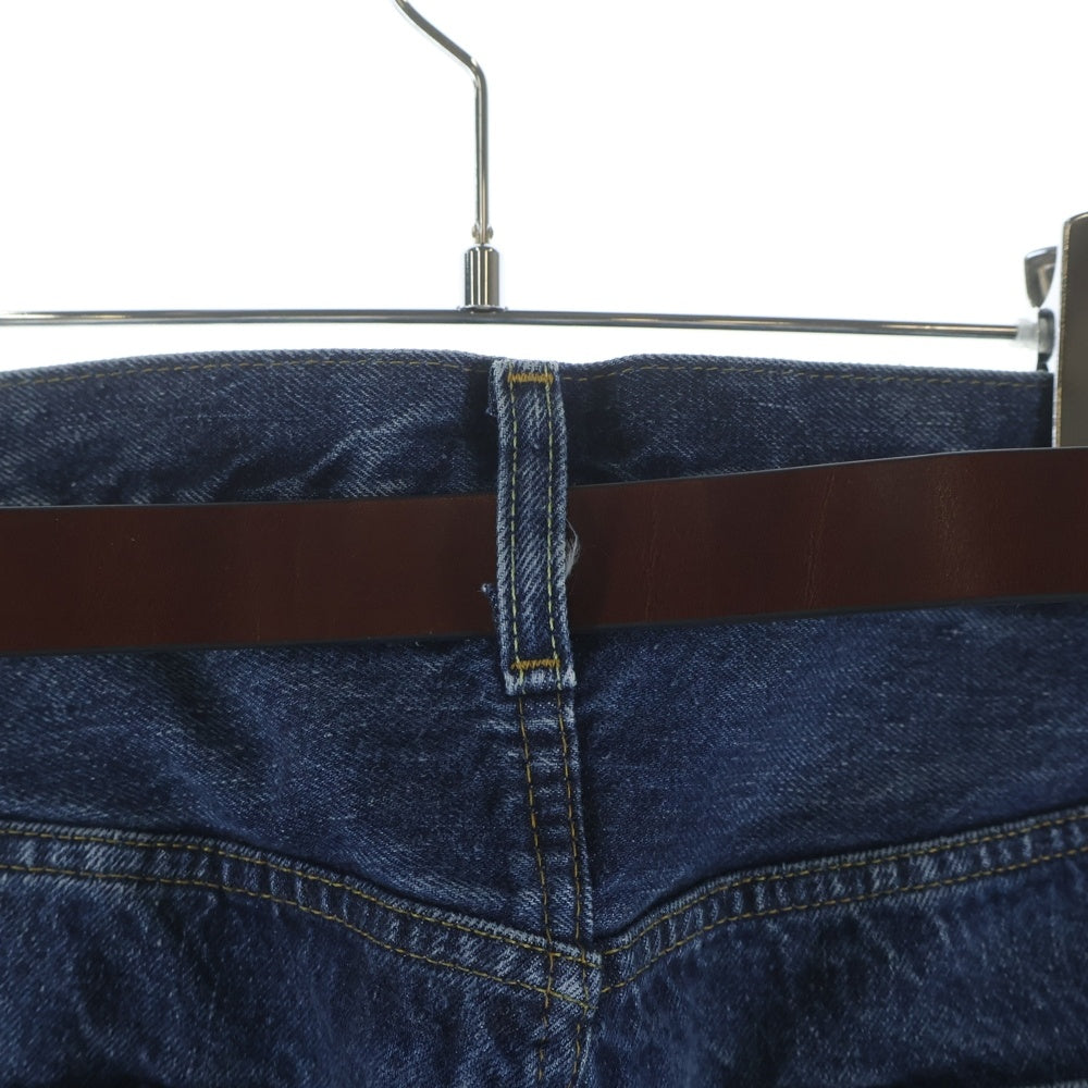 Levi's VINTAGE CLOTHING(リーバイス ビンテージ クロージング) 名もなき者 ボブディラン ベルトセット スレーキ印字 1955 BIGE 501XX 細セルビッチ デニムパンツ