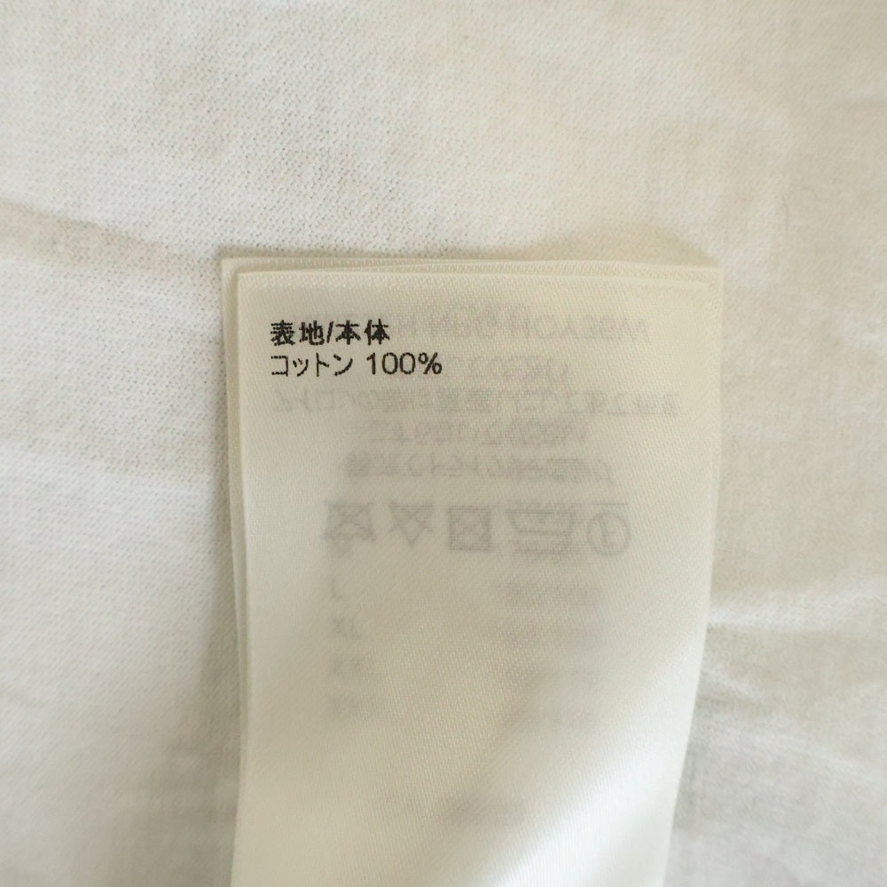 LOUIS VUITTON(ルイヴィトン) 23AW Yayoi Kusama 草間彌生 LVロゴ 刺繍 RM232H NPG HOY36W クルーネックTシャツ ホワイト
