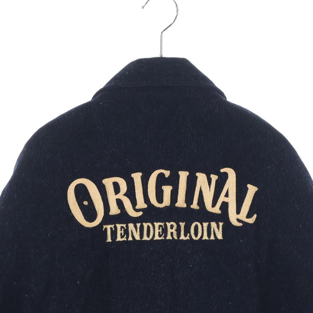 TENDERLOIN(テンダーロイン) T-50s コーディロイ スタンドカラージップアップジャケット ネイビー