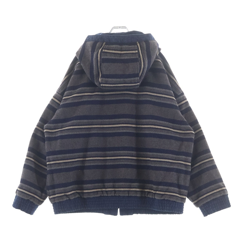 TENDERLOIN(テンダーロイン) REVERSIBLE HOODED DENIM JKT リバーシブル 裏地ブランケット フーディデニムジャケット インディゴ