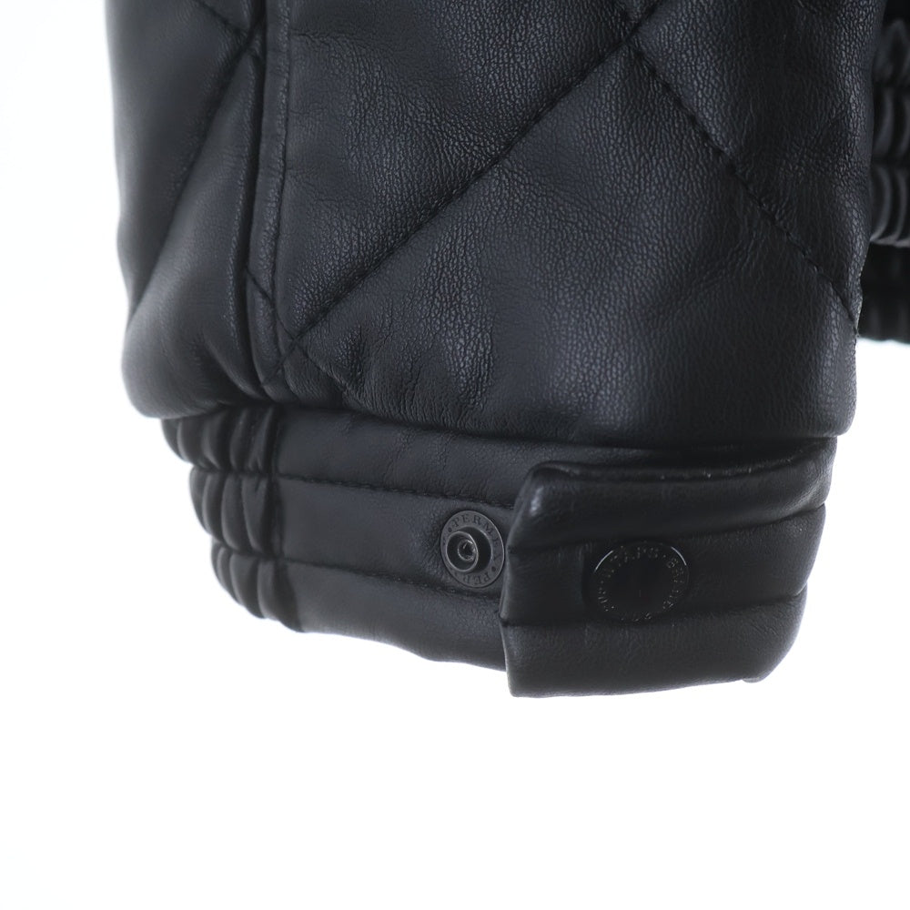 WTAPS(ダブルタップス) 20AW CANAL JACKET WONY MOSSER カナル モッサー スタジアムジャケットスタジャン ジャケット ブラック 202BRDT-JKM05
