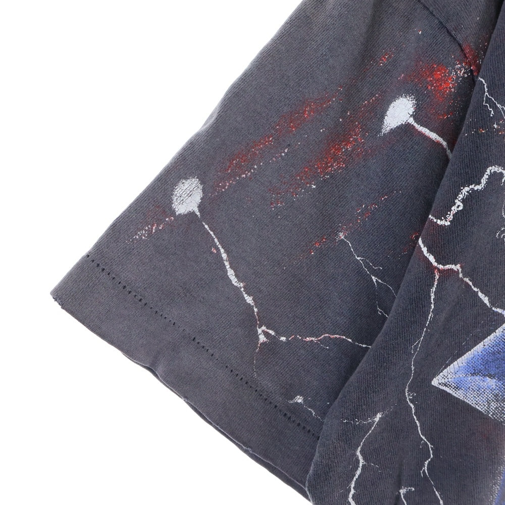 VINTAGE(ヴィンテージ) 90s METALLICA OVP オールオーバー 両面 クルーネックTシャツ ブラック