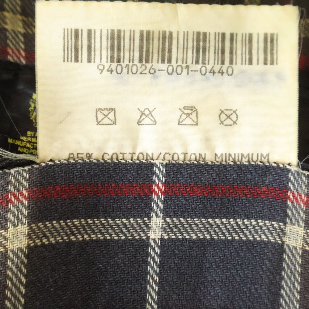 Barbour(バブアー) 90s 3ワラント WESTMORLAND ウェストモーランド オイルドベスト ネイビー