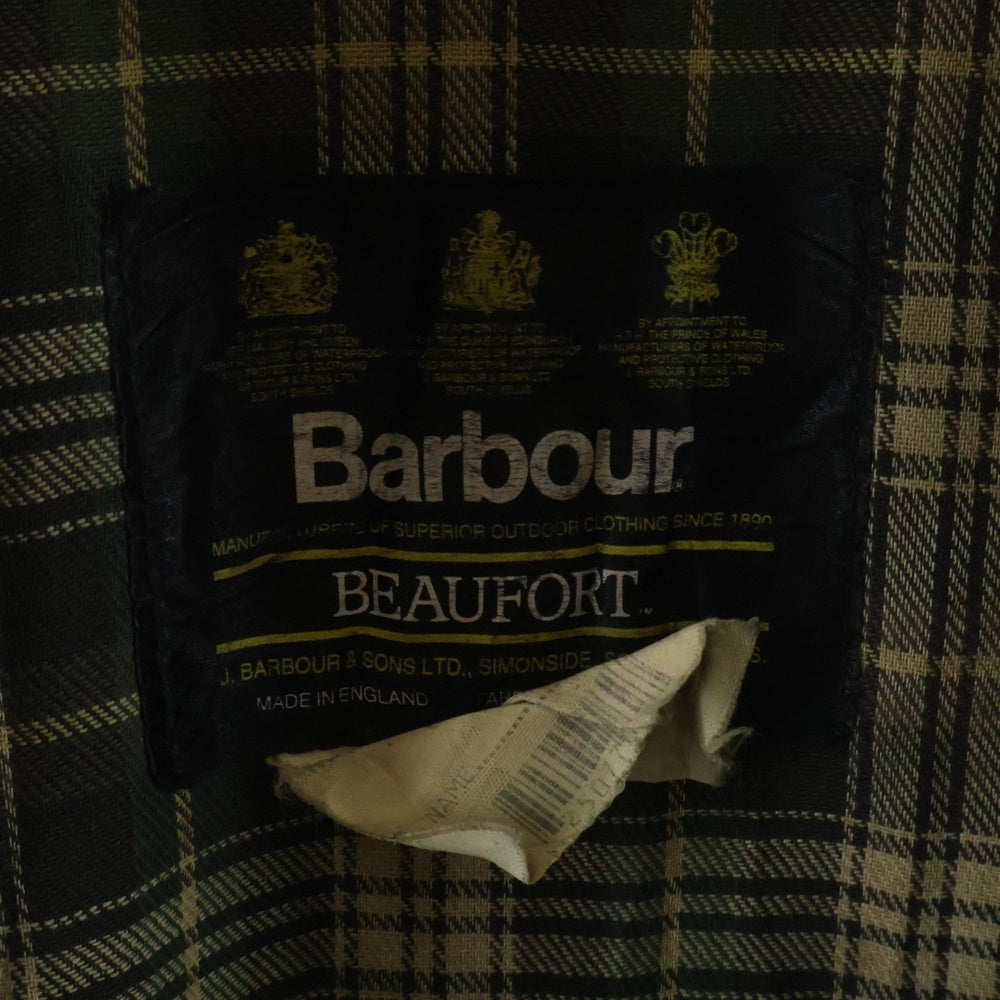 Barbour(バブアー) 90s 3ワラント BEAUFORT ビューフォート オイルドジャケット カーキ