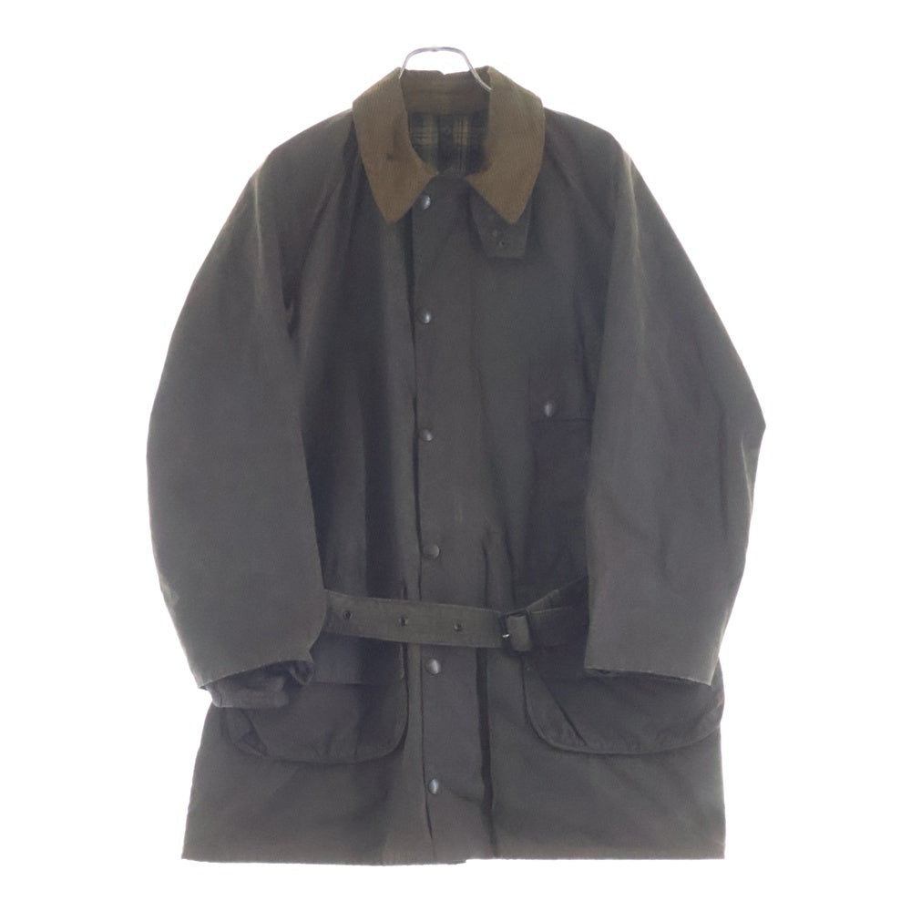 Barbour(バブアー) 80s 2ワラント SOLWAY ZIPPER ソルウェイジッパー オイルド ミドルコート カーキ