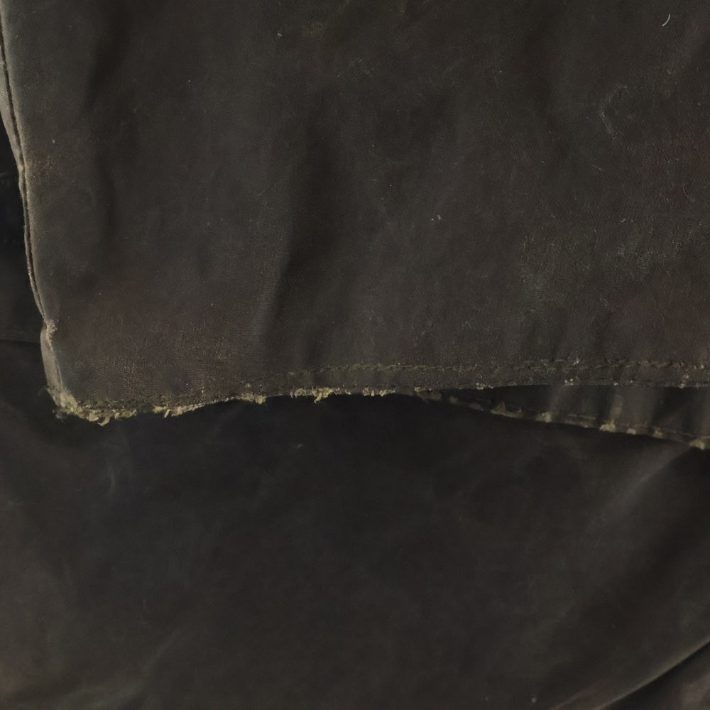 Barbour(バブアー) 90s 3ワラント SOLWAY ZIPPER ソルウェイジッパー オイルド ミドルコート カーキ