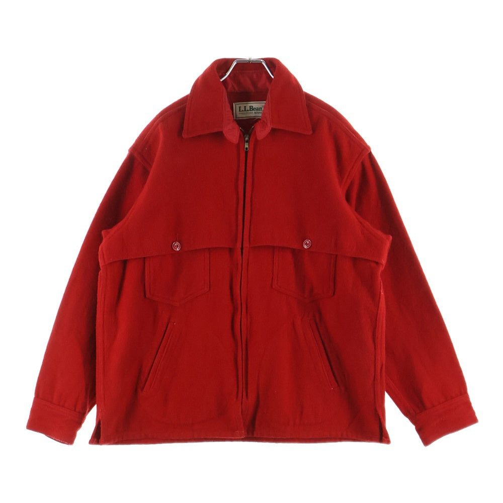 L.L.Bean(エルエルビーン) 80s-90s マッキーノ ウール ジャケット レッド