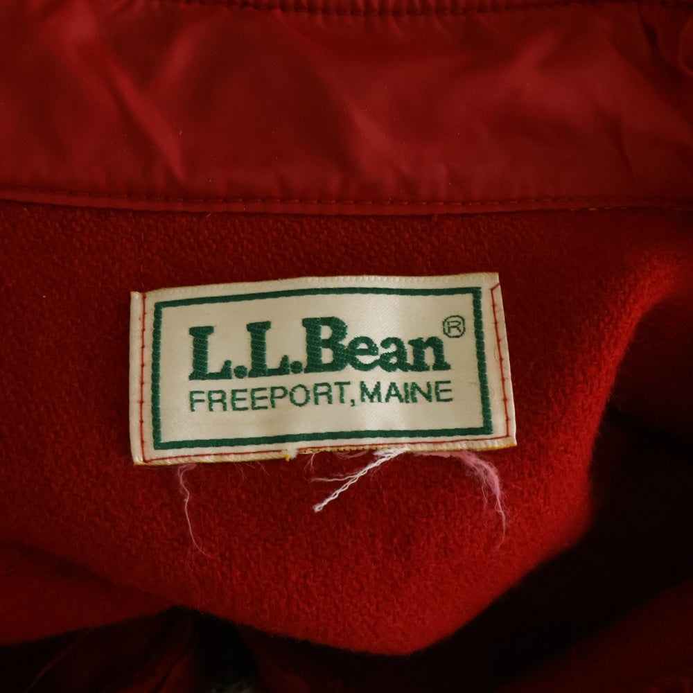 L.L.Bean(エルエルビーン) 80s-90s マッキーノ ウール ジャケット レッド