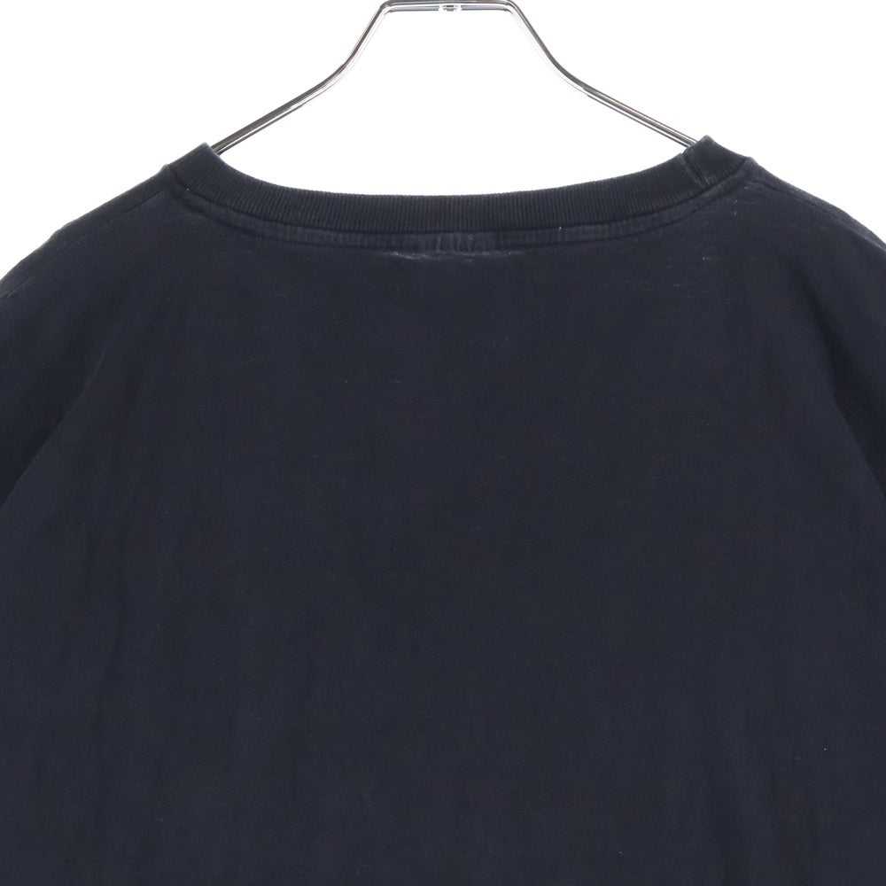 VINTAGE(ヴィンテージ) 90s INGENIOR ムンクの叫び 裾袖シングル クルーネックTシャツ ブラック
