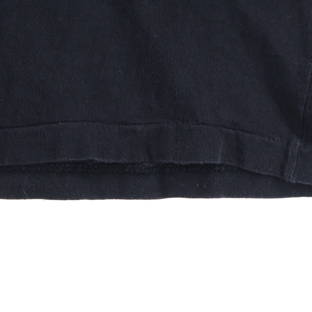VINTAGE(ヴィンテージ) 90s INGENIOR ムンクの叫び 裾袖シングル クルーネックTシャツ ブラック