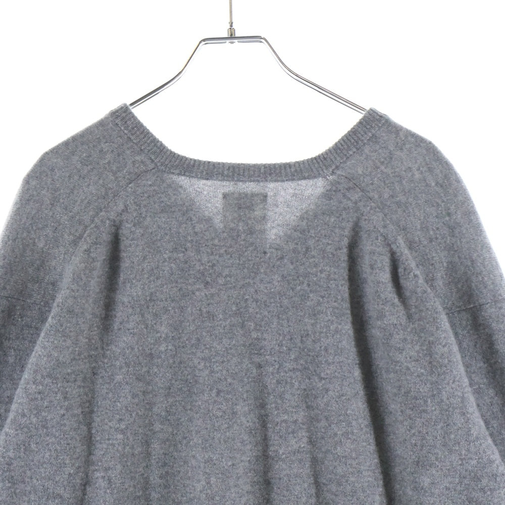 BATONER(バトナ―) 25AW BIOTOP別注 カシミヤ100 Vネック BN-25FM-108 クルーネックセーター グレー