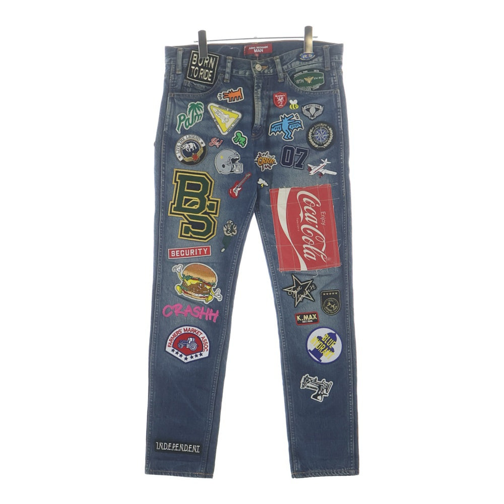 JUNYA WATANABE COMME des GARCONS(ジュンヤワタナベ コムデギャルソン) 23SS LEVI'S×KEITH HERING アップリケコラボデニム WK-P207 インディゴ