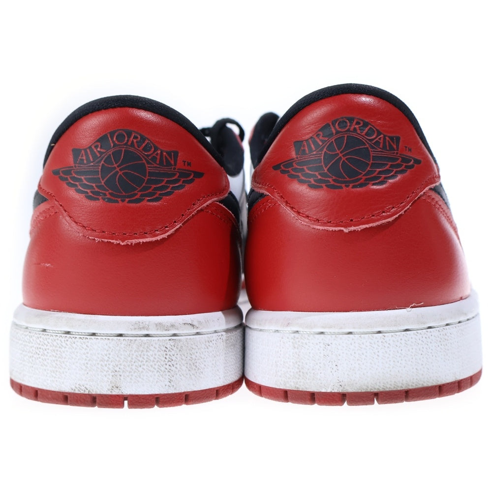 NIKE(ナイキ) AIR JORDAN 1 RETRO LOW OG Chicago エアジョーダン1 レトロ ロー OG シカゴ ローカットスニーカー US8/26cm HQ6998-600 レッド