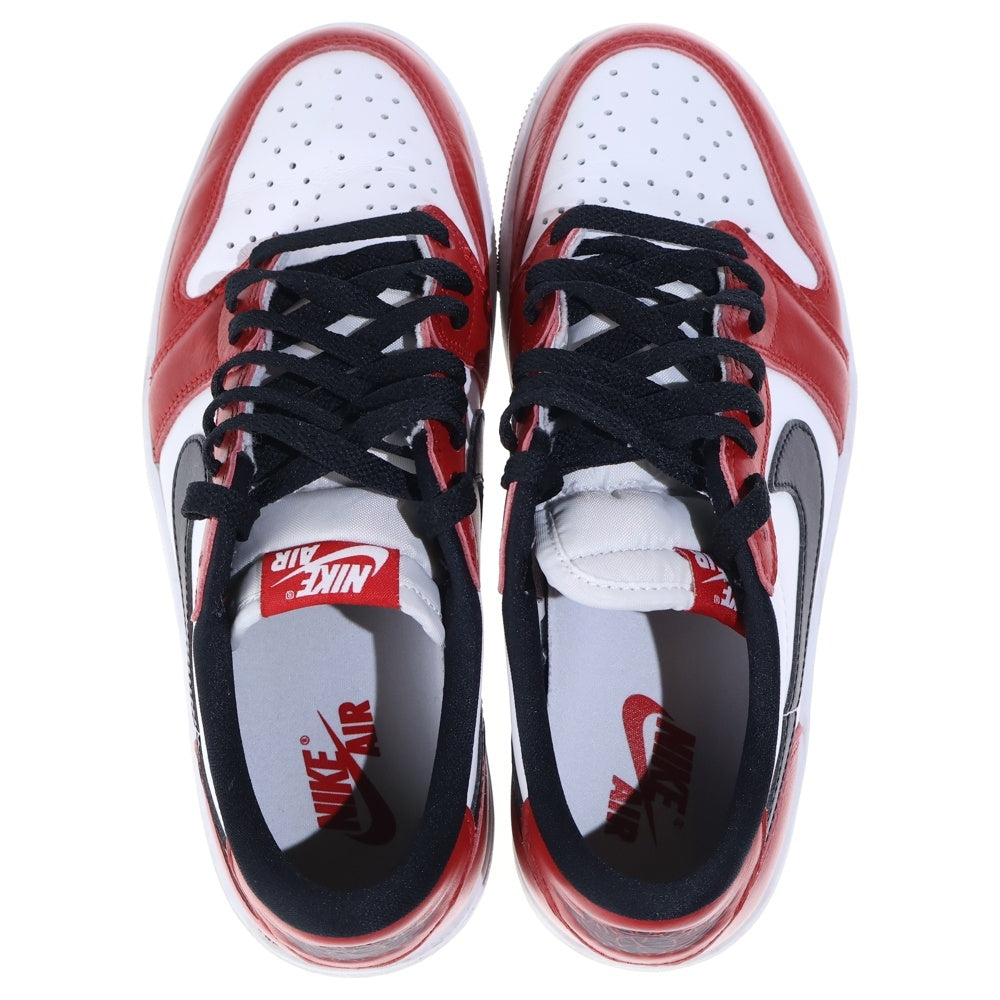 NIKE(ナイキ) AIR JORDAN 1 RETRO LOW OG Chicago エアジョーダン1 レトロ ロー OG シカゴ ローカットスニーカー US8/26cm HQ6998-600 レッド
