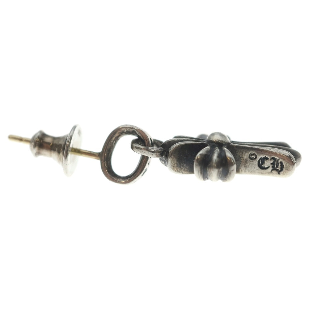 CHROME HEARTS(クロムハーツ) BBY F PPRCHN ベイビーファットクロス ドロップピアス シルバー BCA090