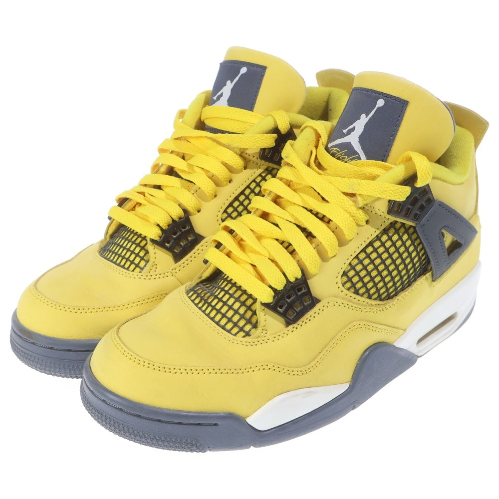 NIKE(ナイキ) AIR JORDAN 4 RETRO TOUR YELLOW CT8527-700 エアジョーダン 4 レトロ ハイカットスニーカー ツアーイエロー US9/27cm イエロー