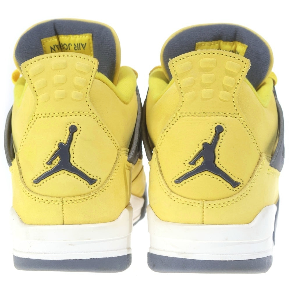 NIKE(ナイキ) AIR JORDAN 4 RETRO TOUR YELLOW CT8527-700 エアジョーダン 4 レトロ ハイカットスニーカー ツアーイエロー US9/27cm イエロー