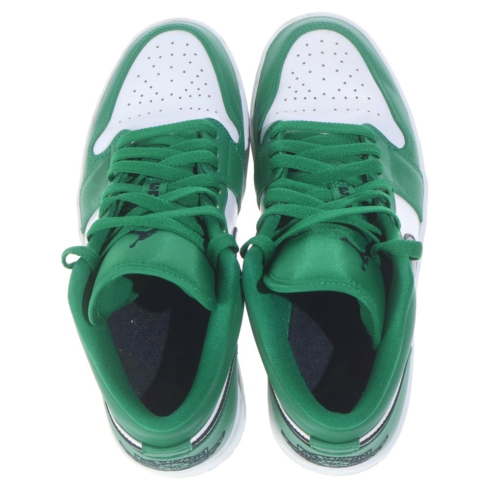 NIKE(ナイキ) AIR JORDAN 1 LOW GYM RED エアジョーダン1 ジムレッド ローカットスニーカー グリーン/ホワイト US9/27cm 553558-301