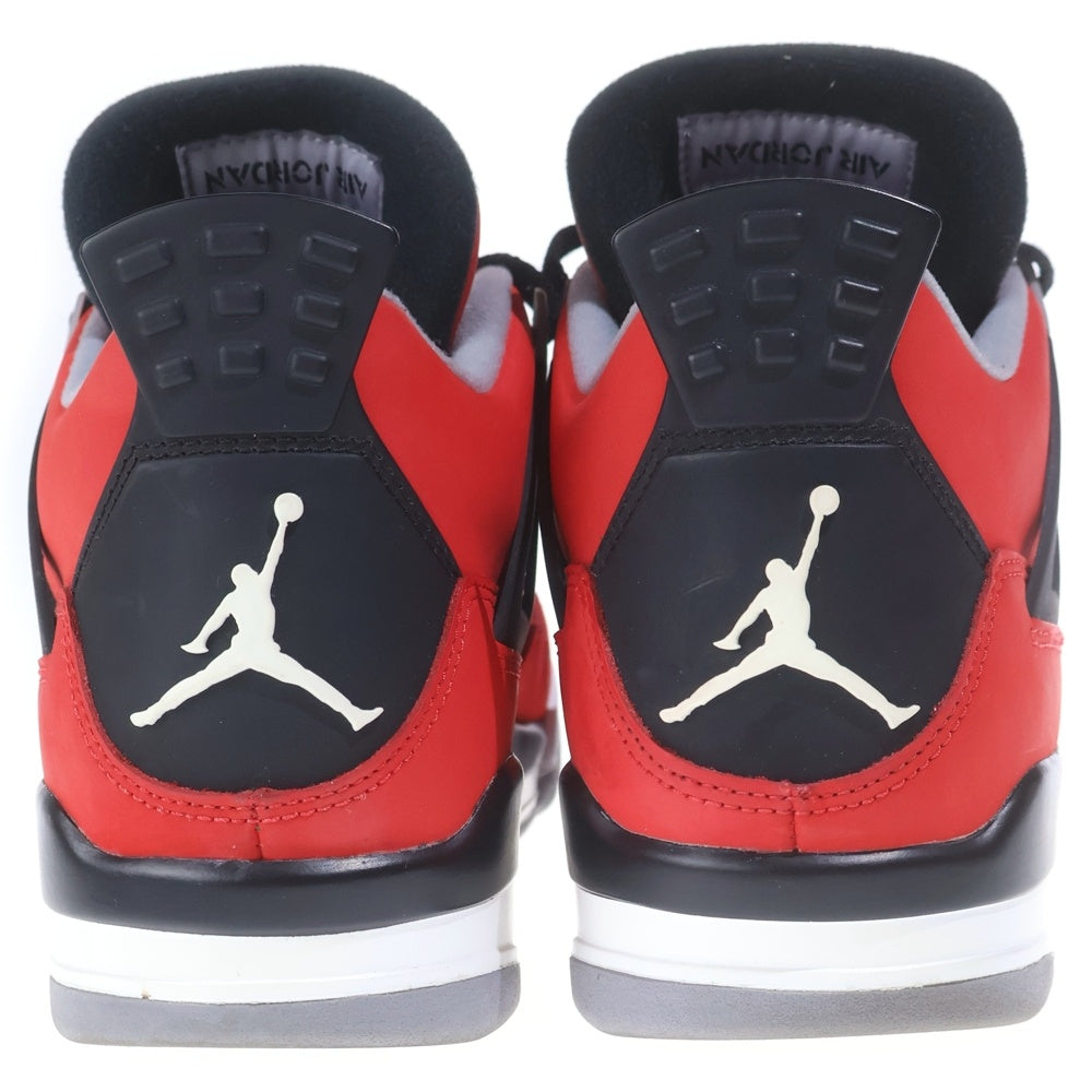 NIKE(ナイキ) AIR JORDAN 4 RETRO エアジョーダン4レトロ トロブラボー ハイカットスニーカーシューズ レッド US9/27cm 308497-603