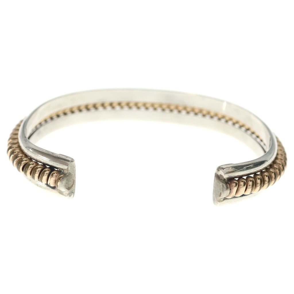 INDIAN JEWELRY(インディアンジュエリー) NAVOJO STERLING/Tahe 2012KGF バングル シルバー/ゴールド
