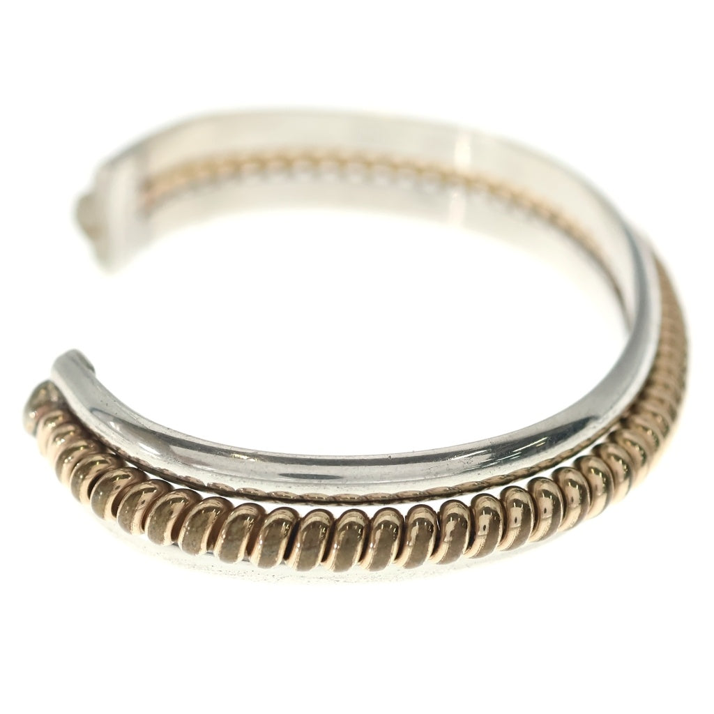 INDIAN JEWELRY(インディアンジュエリー) NAVOJO STERLING/Tahe 2012KGF バングル シルバー/ゴールド