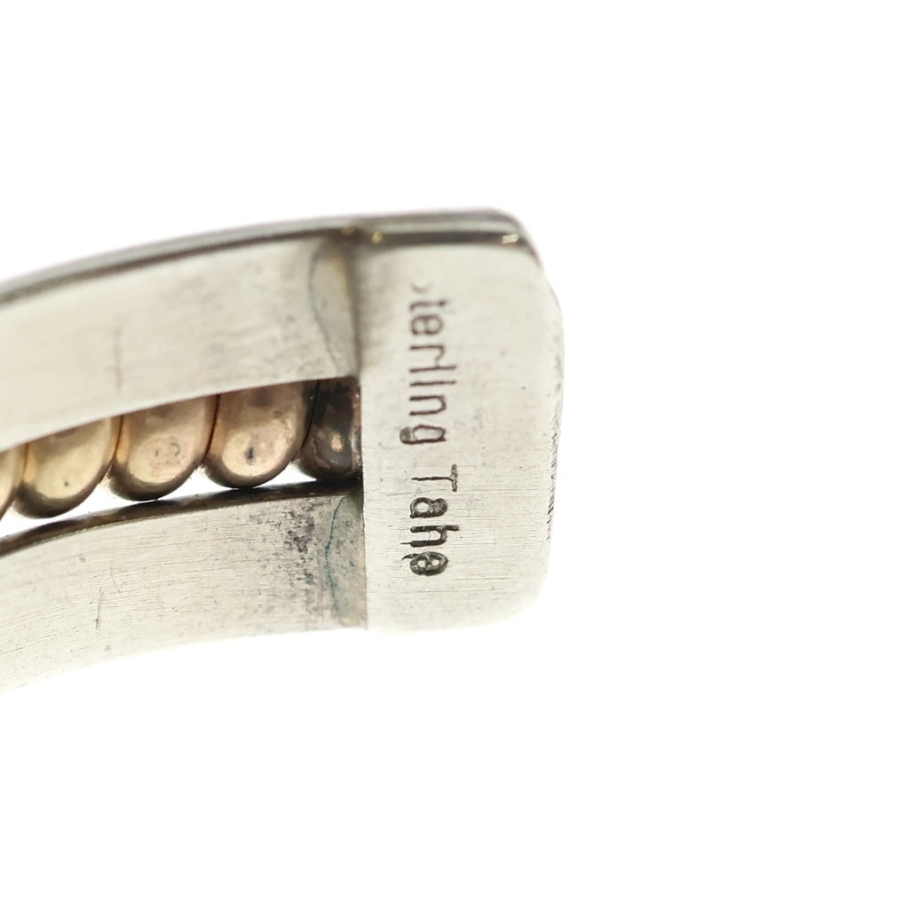 INDIAN JEWELRY(インディアンジュエリー) NAVOJO STERLING/Tahe 2012KGF バングル シルバー/ゴールド