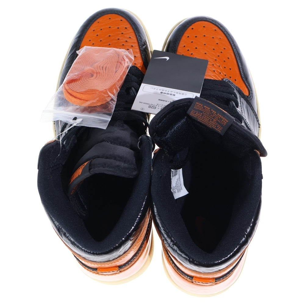 NIKE(ナイキ) AIR JORDAN 1 RETRO HIGH OG シャッタードバックボード3.0 エアジョーダン1 ハイカットスニーカー US9/27cm 555088-028