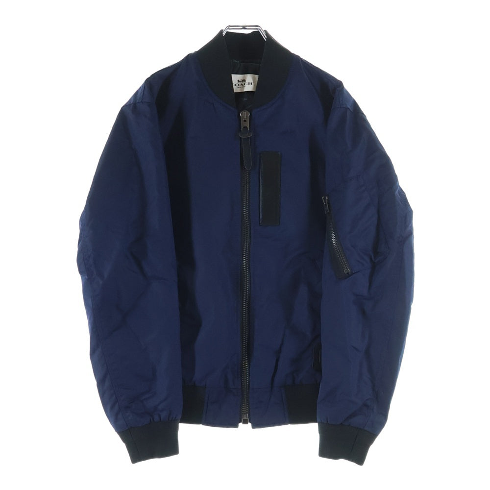 COACH(コーチ) フライトジャケット 裏地迷彩 F26795 ネイビー
