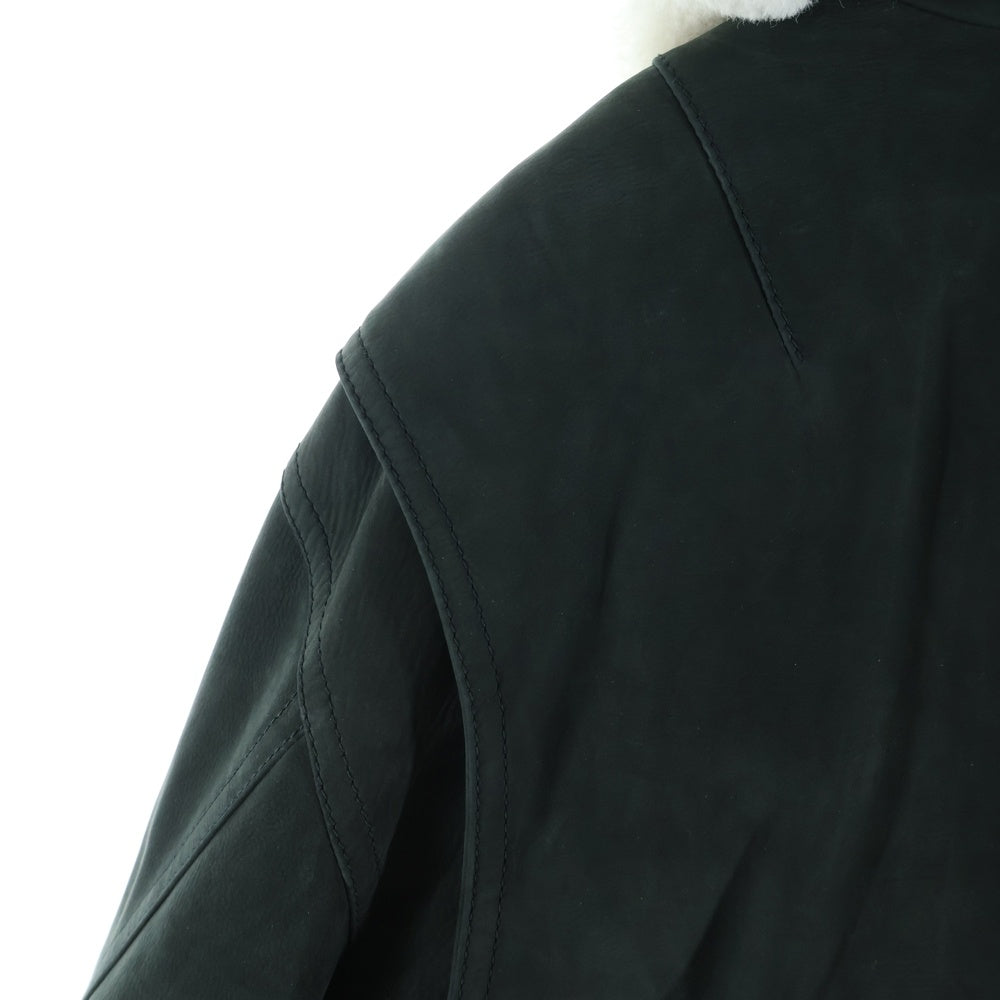 dunhill(ダンヒル) ムートン ボンバージャケット RN149617 カーキ